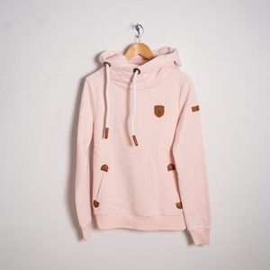 Wanakome Women's Artemis Rose Pullover Pink Hoodie Size Small